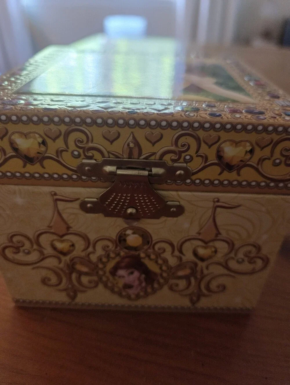 Disney Beauty And The Beast Music Jewelry Box
